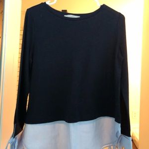 Loft navy top